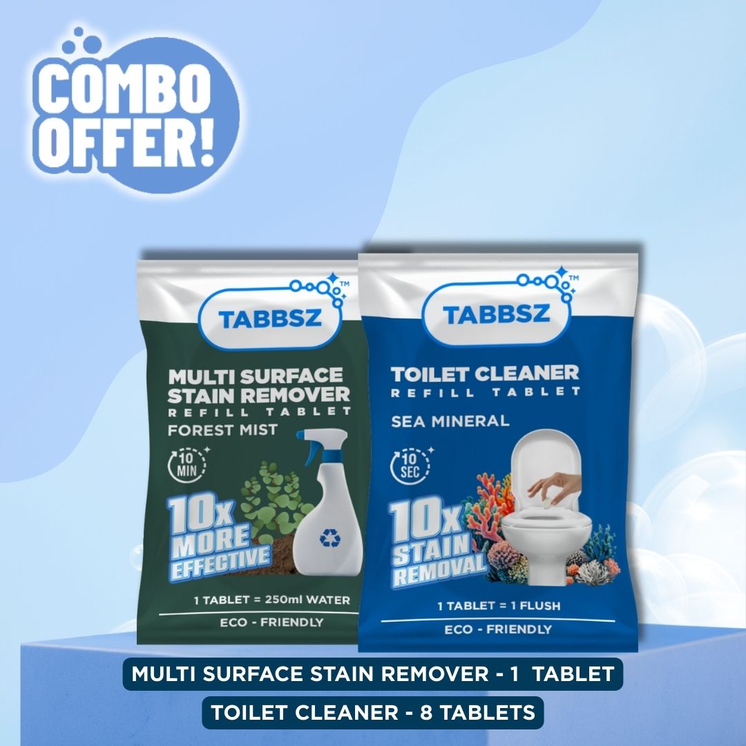 Multi-Stain Remover + Toilet Cleaner-8 Tabs