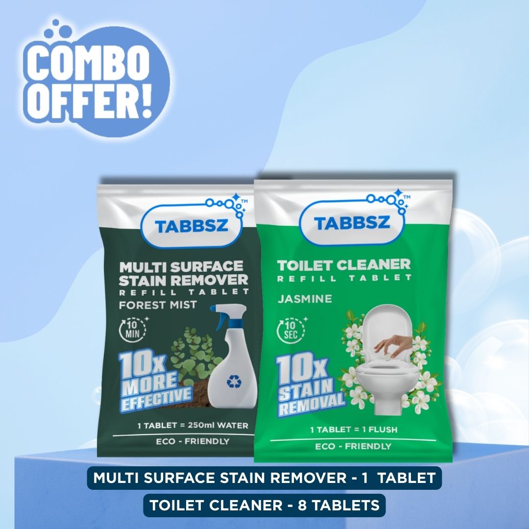 Multi-Stain Remover + Toilet Cleaner-8 Tabs