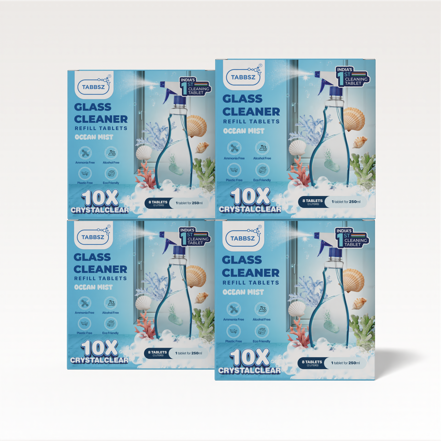 TABBSZ GLASS CLEANER - OCEAN MIST