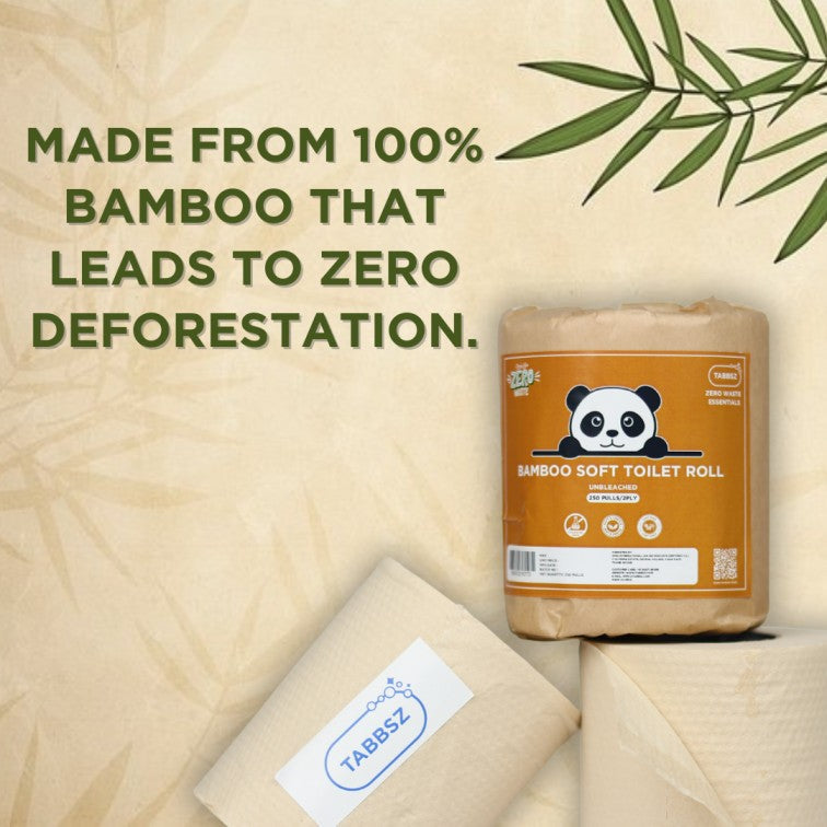 Tabbsz toilet paper, Bamboo toilet roll, sustainable toilet paper, Bamboo toilet paper, Non toxic toilet paper, biodegradable toilet paper, eco friendly toilet paper, shipped globally, India's first cleaning tablet