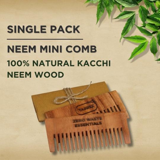 Tabbsz kachi neem wood comb, Kachi neem wood comb, Eco friendly comb, Non plastic comb, Wooden comb, Neem wood comb, Affordable wooden comb, Cheap wood comb, Best wood comb, Anti hairfall comb, Hair growth comb, Neem oil infused comb, Neem comb for thick hair, Sustainable hair comb, Hair care comb, Neem comb benefits, Anti dandruff wooden comb, shipped globally, India's first cleaning tablet, 100% natural comb, Kacchi neem comb, 100% Neem comb, 100% Kacchi neem comb, Ayurvedic comb