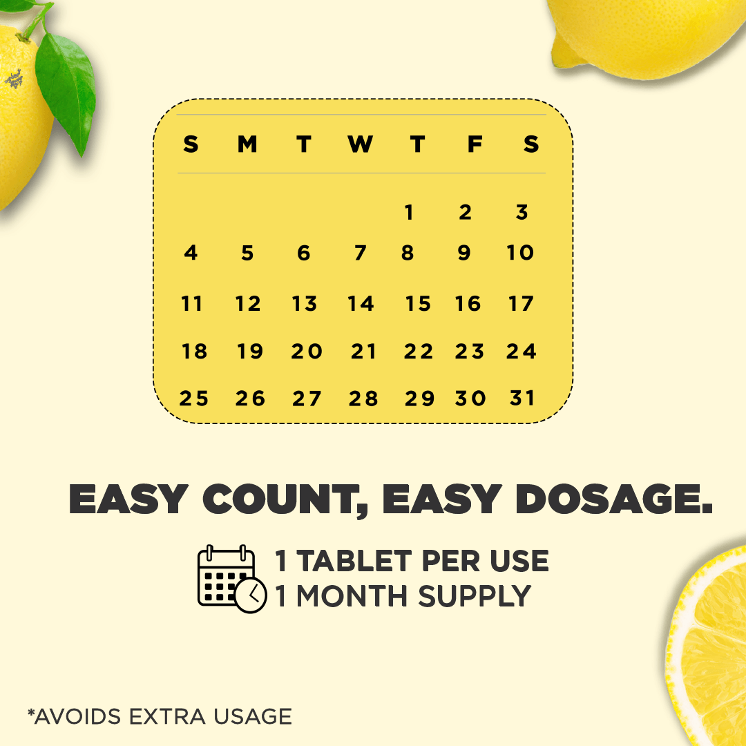 TABBSZ DISHWASH - ZESTY LEMON