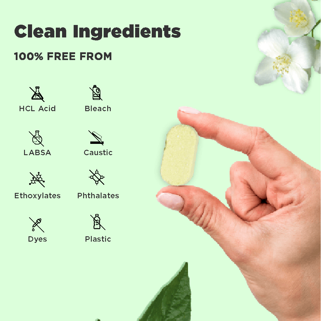 TABBSZ TOILET CLEANER - JASMINE - Tabbsz store- Jasmine / pack of 8 - wk_wallet