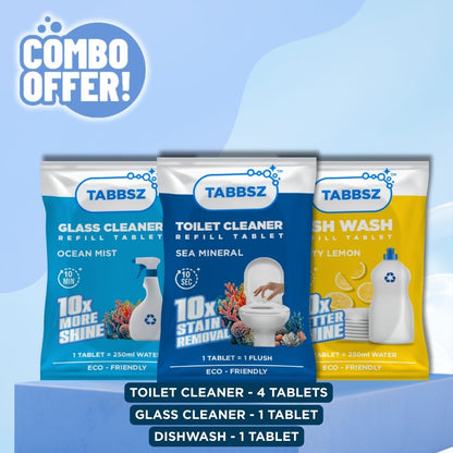 4x Toilet +Dish +  Glass