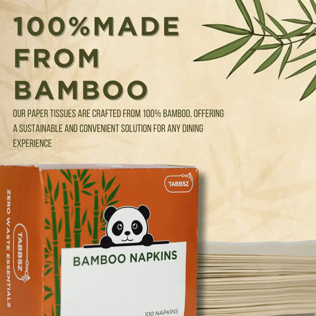 TABBSZ BAMBOO NAPKIN TISSUES