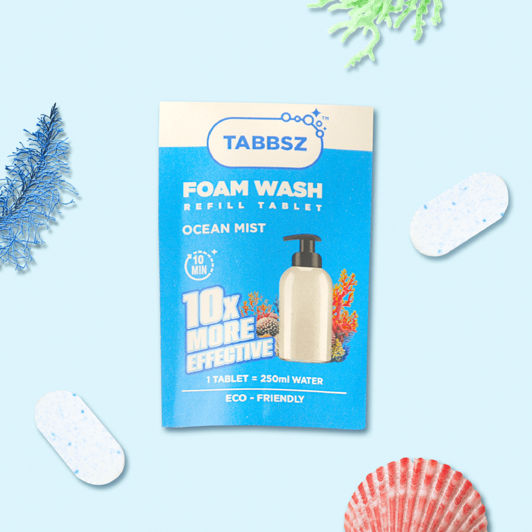 TABBSZ FOAM WASH - OCEAN MIST