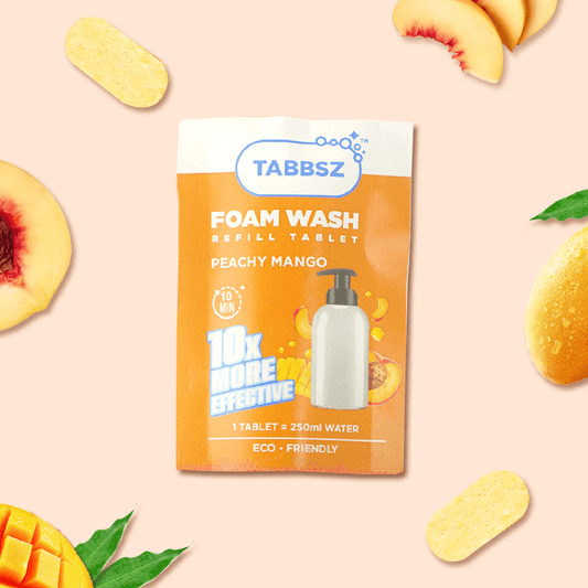 TABBSZ FOAM WASH - PEACHY MANGO - Tabbsz store- Peachy Mango / Single Pack - wk_wallet