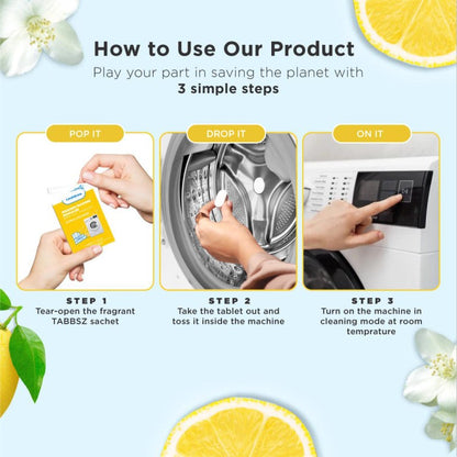 TABBSZ WASHING MACHINE DESCALER CITRUS COLOGNE