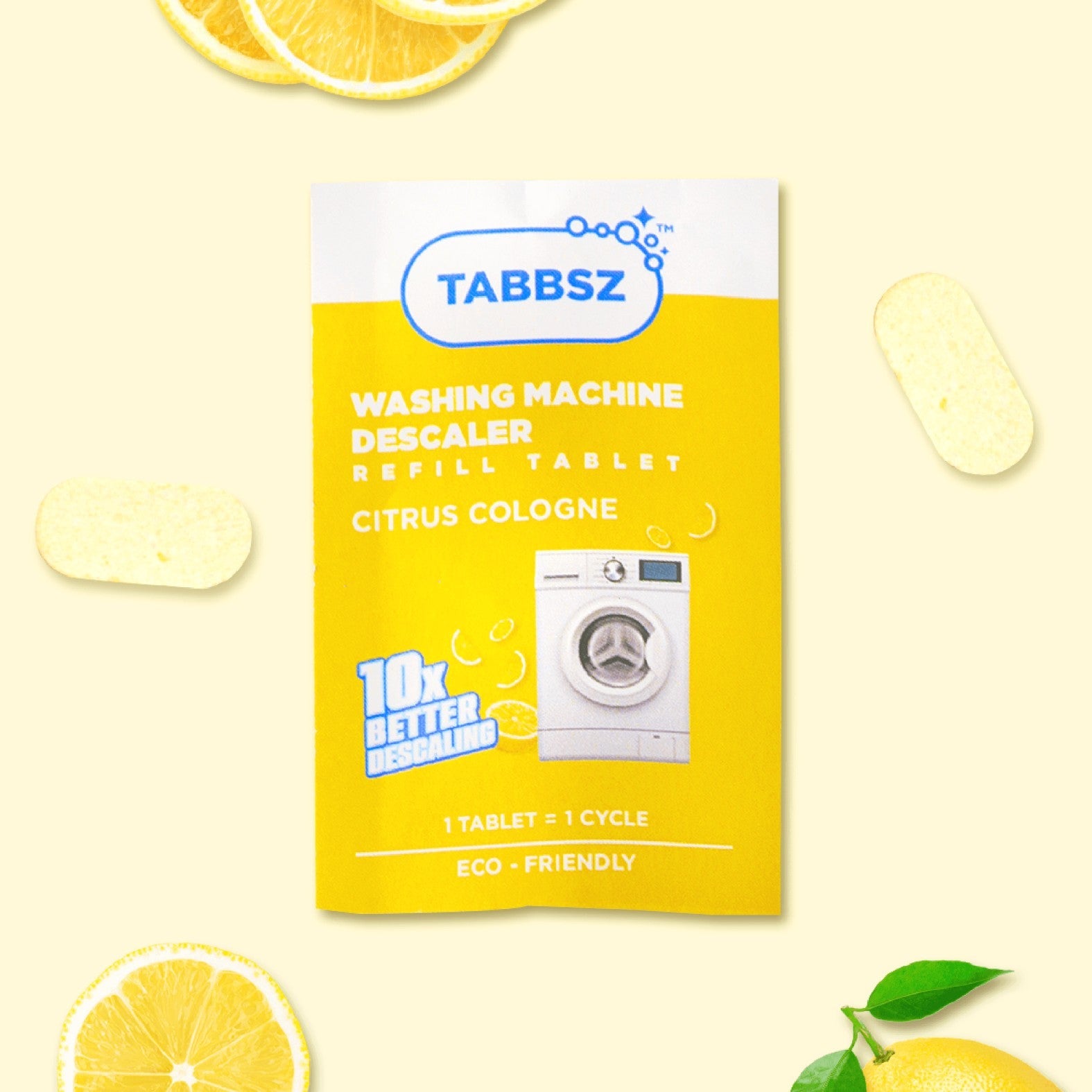 TABBSZ WASHING MACHINE DESCALER CITRUS COLOGNE