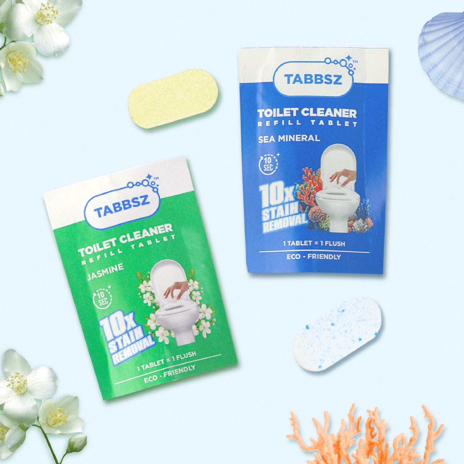 TABBSZ TOILET CLEANER - ASSORTED PACK